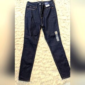 Dark Blue Skinny Jeans By Old Navy